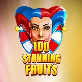 Logo of 100 Stunning Fruits from SYNOT Games at Rhinobet Casino