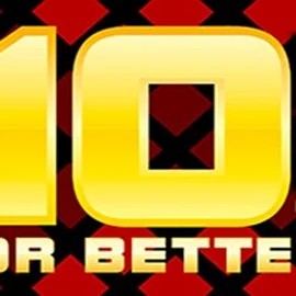 Official Table Games logo: 10s or Better by 1x2gaming at Rhinobet Casino