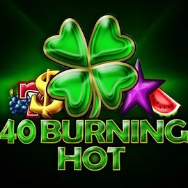 40 Burning Hot logo by Amusnet Interactive at Rhinobet Casino40 Burning Hot