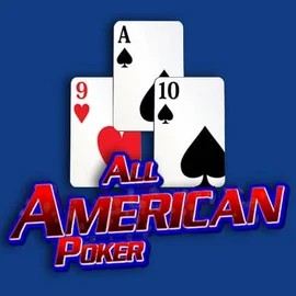 All American Poker slot logo by RTG (Reel Time Gaming) at Rhinobet CasinoAll American Poker