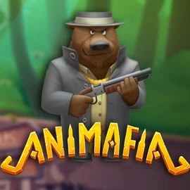 Animafia slot logo by Peter & Sons at Rhinobet CasinoAnimafia