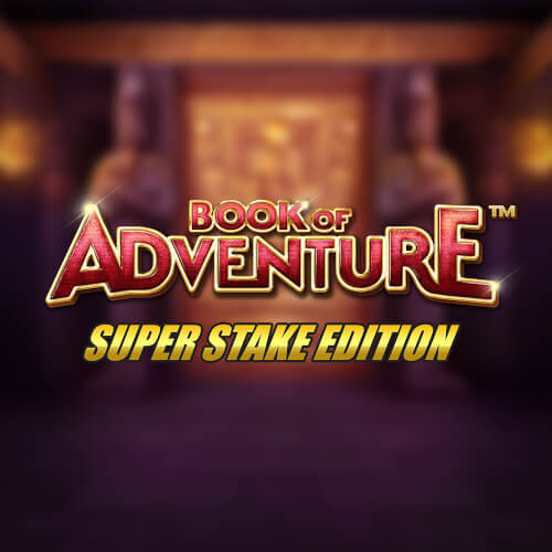 Logo of Book of Adventure Super Stake Edition from Stakelogic at Rhinobet Casino