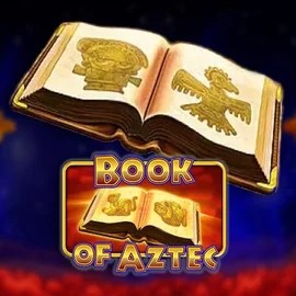 Book of Aztec logo by Amatic Industries Rhinobet Casino