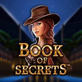 Book of Secrets slot logo by SYNOT Games at Rhinobet CasinoBook of Secrets