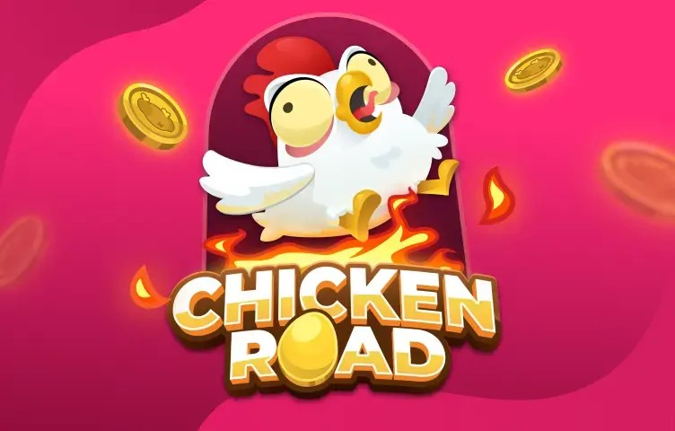Chicken Road slot logo by InOut at Rhinobet CasinoChicken Road