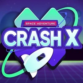 Logo of Crash X from Turbo Games at Rhinobet Casino