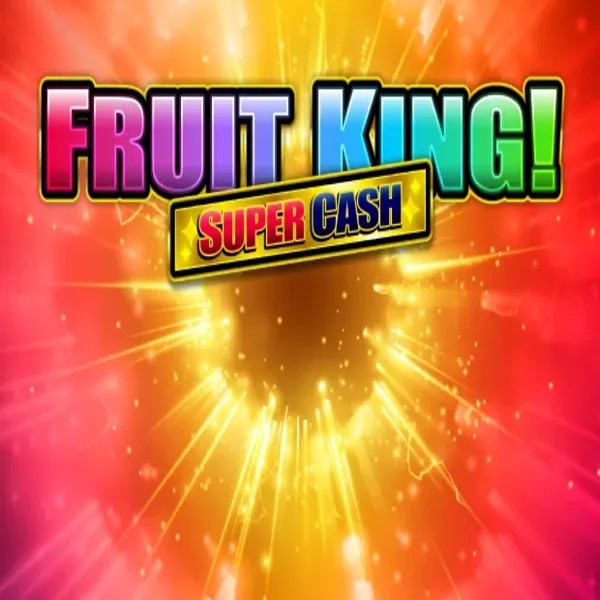 Fruit King Super Cash slot logo by Greentube at Rhinobet CasinoFruit King Super Cash