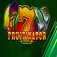 Logo of Fruitinator Jackpot King from Blueprint Gaming at Rhinobet Casino