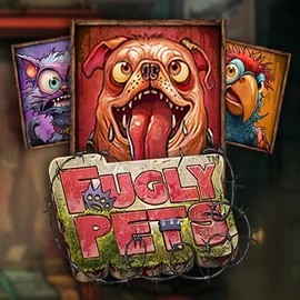 Fugly Pets slot logo by Stakelogic at Rhinobet CasinoFugly Pets