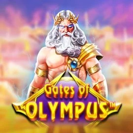 Gates of Olympus slot logo by Pragmatic Play at Rhinobet CasinoGates of Olympus