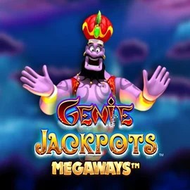 Genie Jackpots Megaways logo by Blueprint Gaming at Rhinobet CasinoGenie Jackpots Megaways