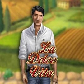 La Dolce Vita logo by Gamomat at Rhinobet CasinoLa Dolce Vita