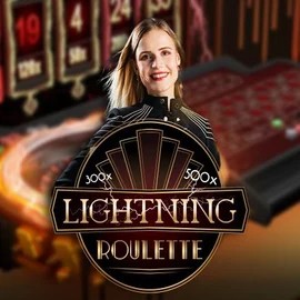 Enjoy Lightning Roulette by Evolution – logo hosted on rhino-bet.uk.com
