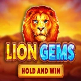 Lion Gems Hold and Win slot logo by Playson at Rhinobet CasinoLion Gems Hold and Win