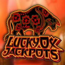 Logo of Lucky Ox Jackpots from Rival at Rhinobet Casino