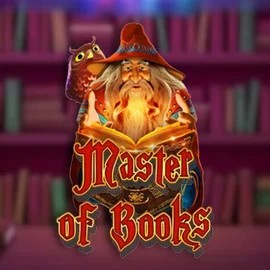 Master of Books slot logo by Swintt at Rhinobet CasinoMaster of Books