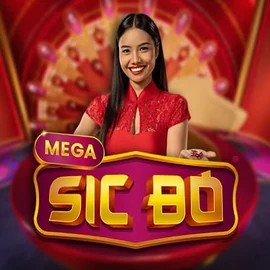 Official Live Casino logo: Mega Sic Bo by Pragmatic Play at Rhinobet Casino