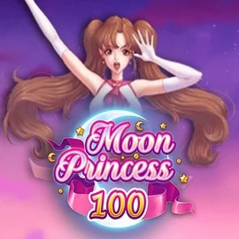 Moon Princess 100 by Play'n GO, showcased at rhino-bet.uk.com – game logo