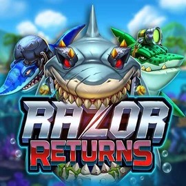 Logo of Razor Returns from Push Gaming at Rhinobet Casino