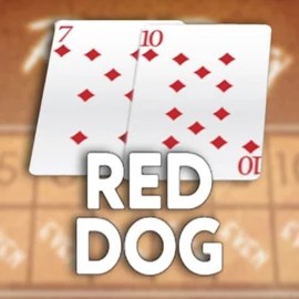 Red Dog slot logo by Rival at Rhinobet CasinoRed Dog