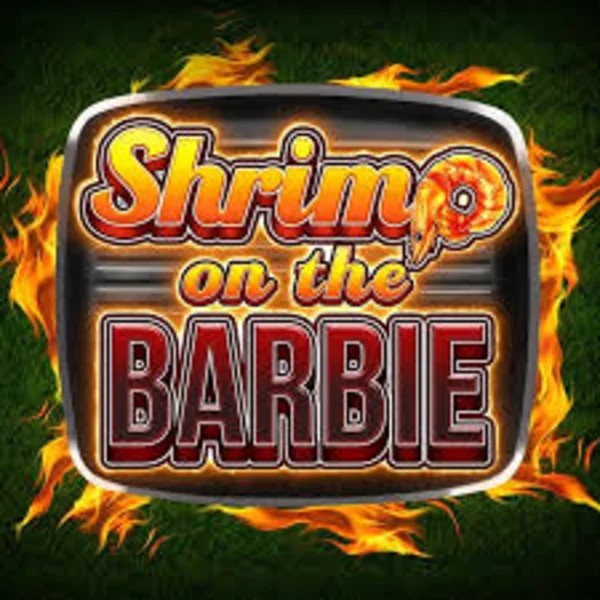 Shrimp on the Barbie logo by Greentube at Rhinobet Casino