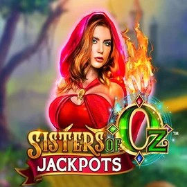 Sisters Of Oz Jackpots logo by Triple Edge Studios at Rhinobet CasinoSisters Of Oz Jackpots
